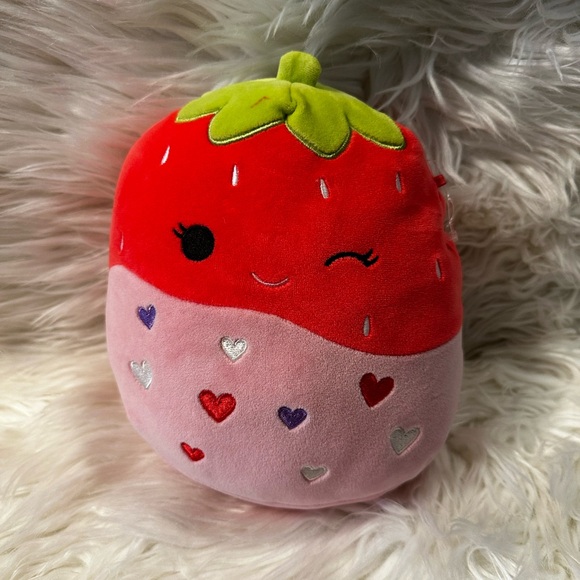 Squishmallows Scarlet Valentine Edition Plush Animal Toy - Picture 1 of 4